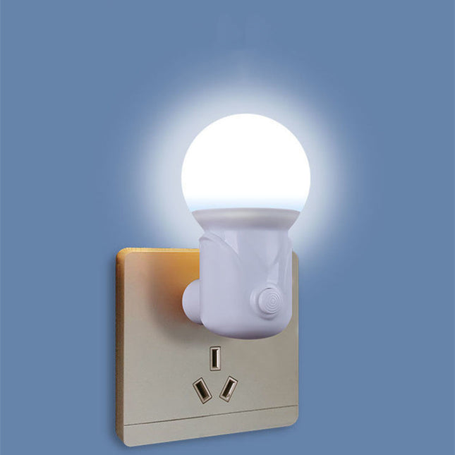LED Steckdosen Nachtlicht in Kugelform