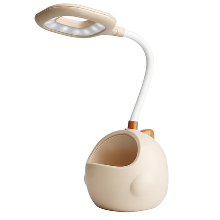 Rosa Dinosaurier LED Schreibtischlampe Mädchen