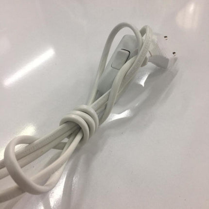 Nachttischlampe weiß mit Blauwal Motiv