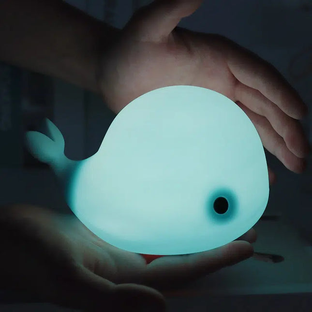 Süßes Wal Nachtlicht für Babys
