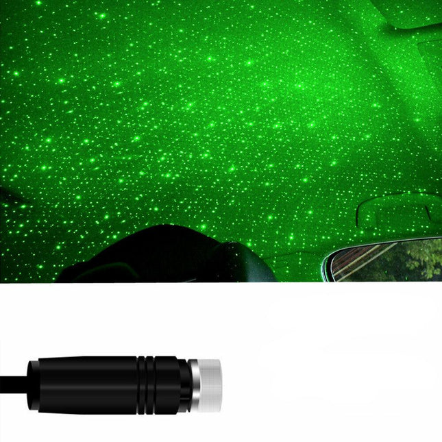 Grüner Sternenhimmel Projektor für Auto