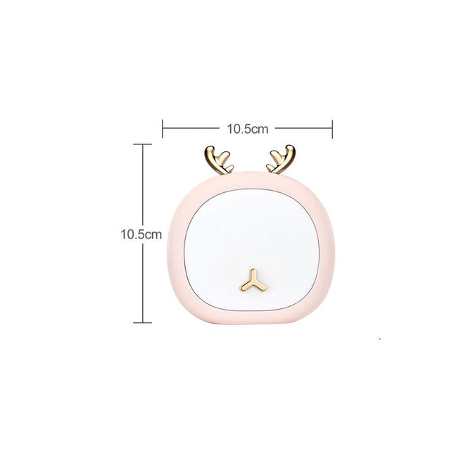 Rundes LED Nachtlicht mit schlafender Katze