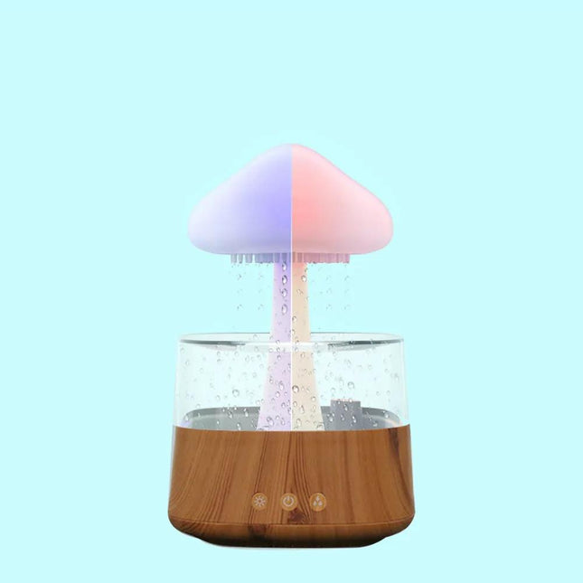 Luftbefeuchter mit LED Nachtlicht in Pilzform