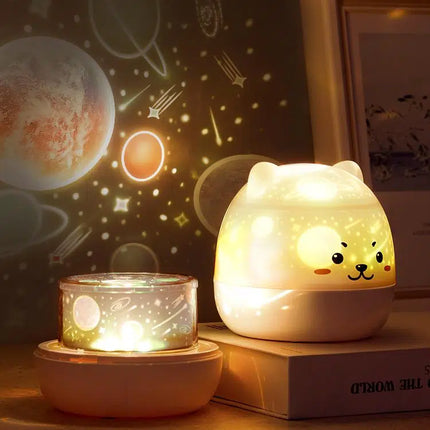 Bären Nachtlicht Projektor mit Musik