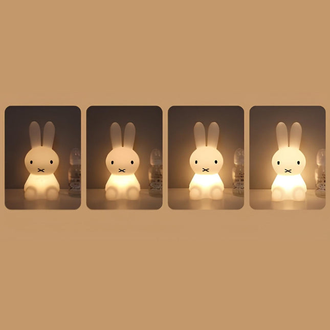 Süßes Hasen Nachtlicht mit Timer Funktion