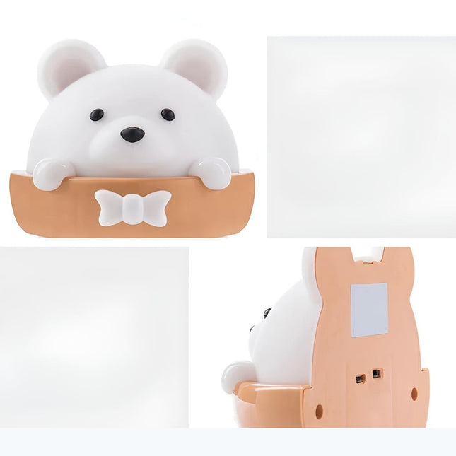 Wiederaufladbares Bär Nachtlicht dimmbar für Babys