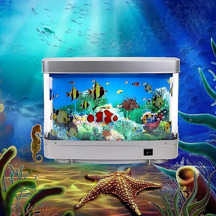 Aquarium Nachtlicht Lampe mit Fischen