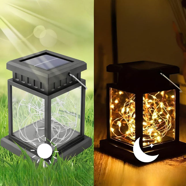 Tragbare Solar Laterne als Nachtlicht