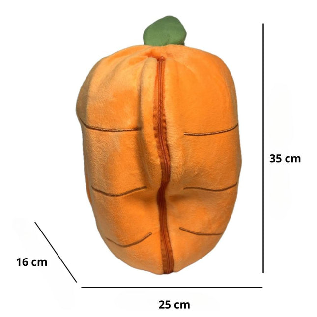 Plüschhase in Karotte als LED Nachtlicht