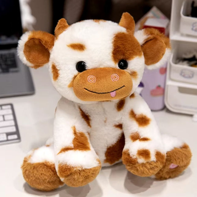 Leuchtendes Kuh Plüschtier als Nachtlicht