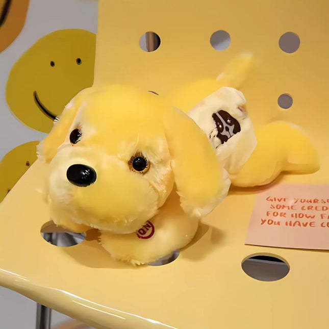 Leuchtender Plüschhund als Nachtlicht für Kinder