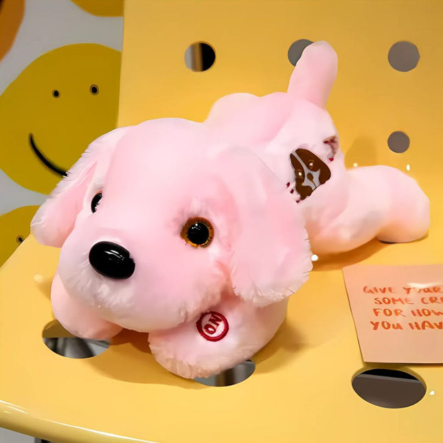 Leuchtender Plüschhund als Nachtlicht für Kinder