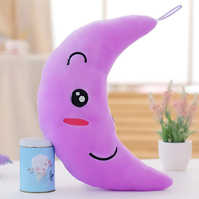 Leuchtendes Mond Kissen als Plüsch Nachtlicht