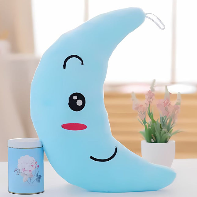 Leuchtendes Mond Kissen als Plüsch Nachtlicht