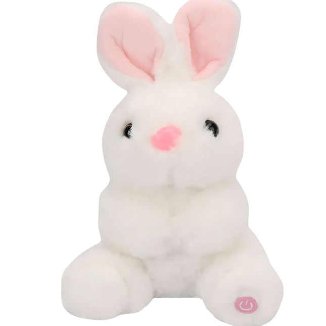 Süßes Kaninchen Plüschtier als Nachtlicht