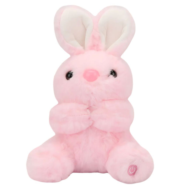 Süßes Kaninchen Plüschtier als Nachtlicht
