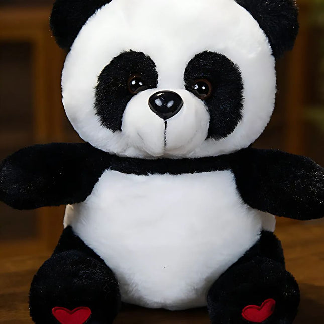 Leuchtendes Panda Plüschtier als Nachtlicht