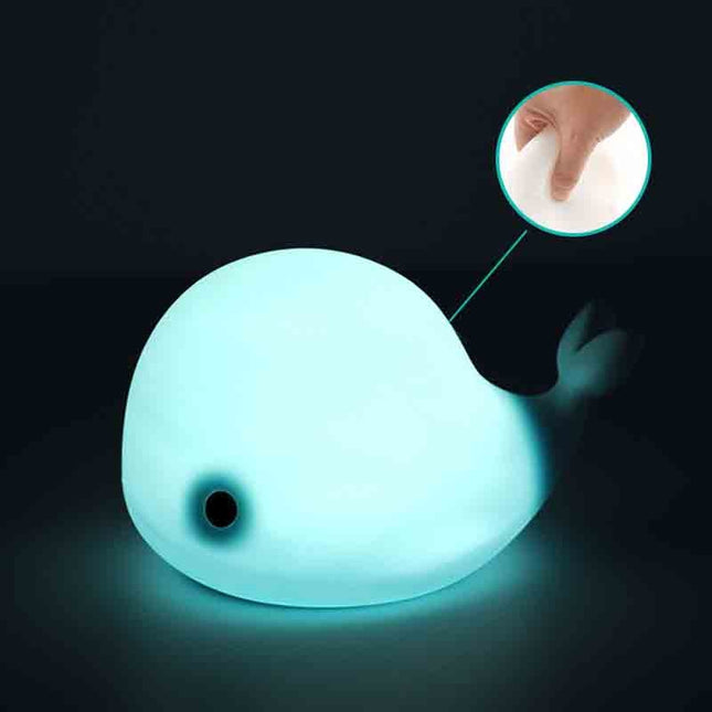 Süßes Wal Nachtlicht für Babys
