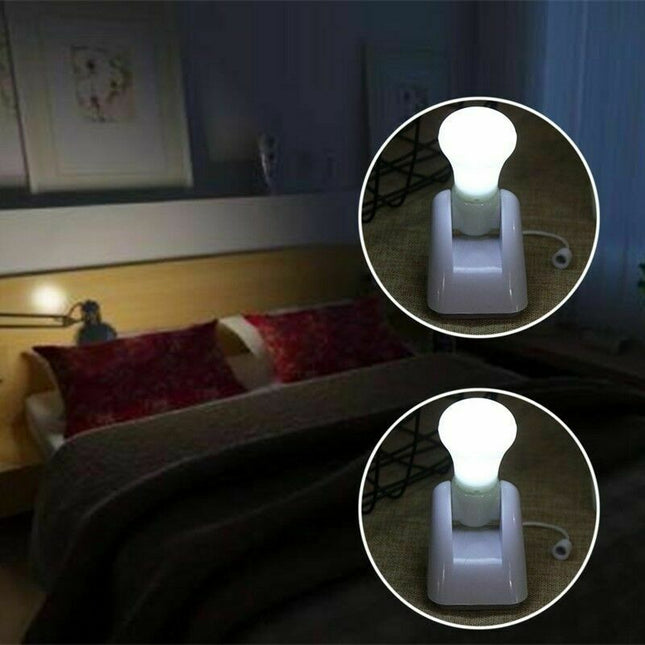 Tragbare LED Glühbirne mit Zugschnur