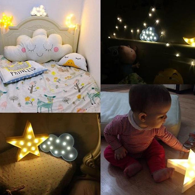 LED Dekolampe Stern für Kinderzimmer