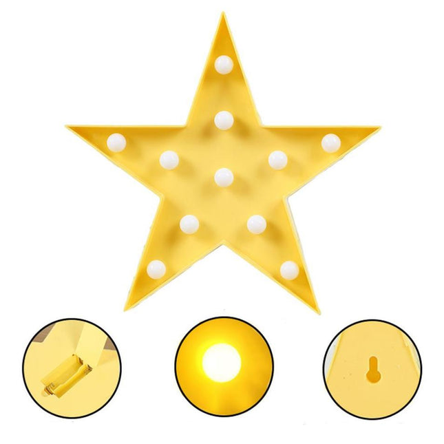 LED Dekolampe Stern für Kinderzimmer