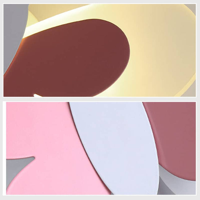 Schmetterling LED Wandlampe für Mädchenzimmer