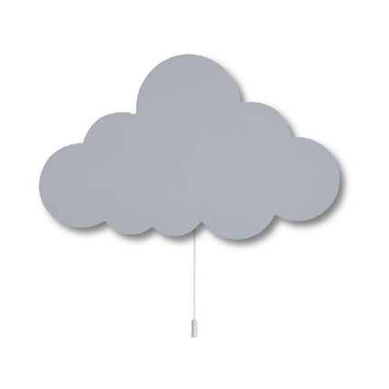 Wolken Wandlampe aus Holz Kinderzimmer