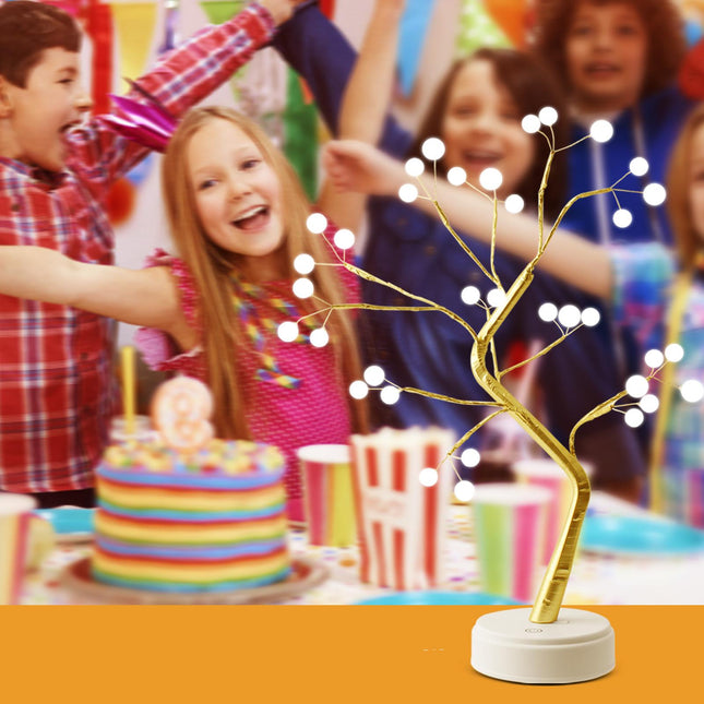 Dekorativer Lichterbaum Tischlampe mit LEDs