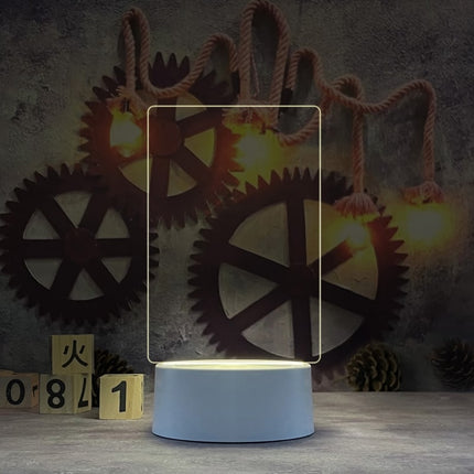 LED Notiztafel Lampe wiederbeschreibbar
