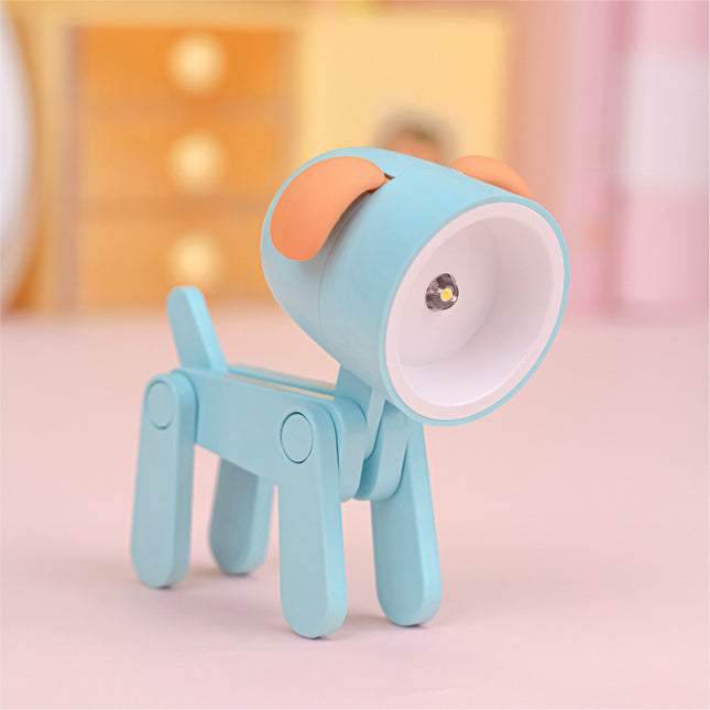 Faltbares Mini LED Nachtlicht im Hundedesign
