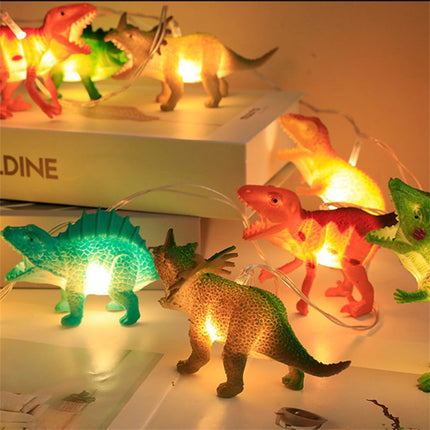 Dinosaurier Lichterkette LED für Kinderzimmer