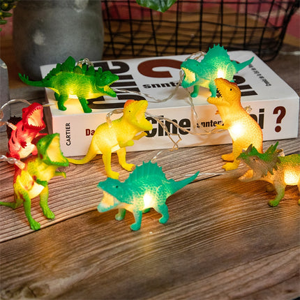 Dinosaurier Lichterkette LED für Kinderzimmer