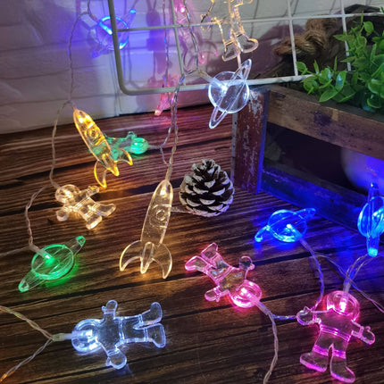 Weltraum LED Lichterkette für Kinderzimmer