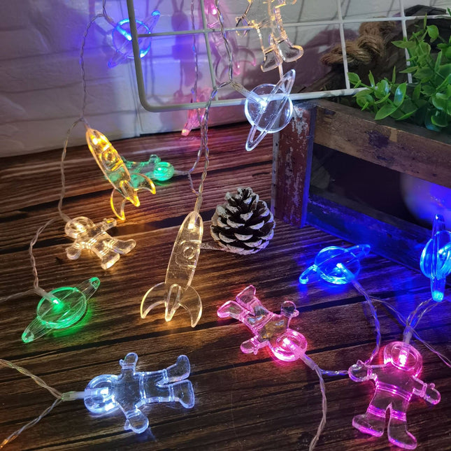 Weltraum LED Lichterkette für Kinderzimmer