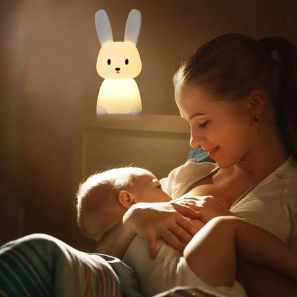 Baby Hasen Nachtlicht Touch wiederaufladbar