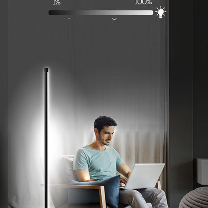 LED Eck-Stehlampe mit Regenbogenfarben