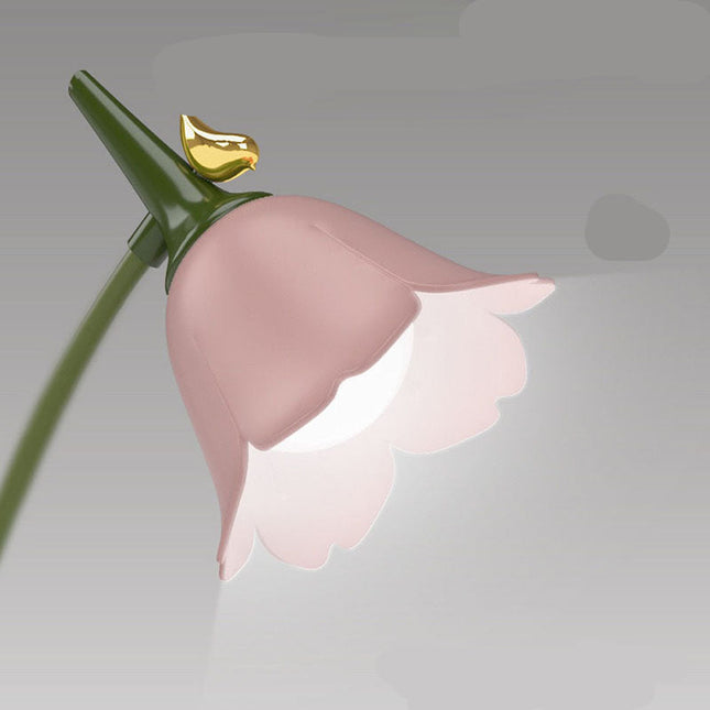 Retro Blumen Schreibtischlampe für Mädchen