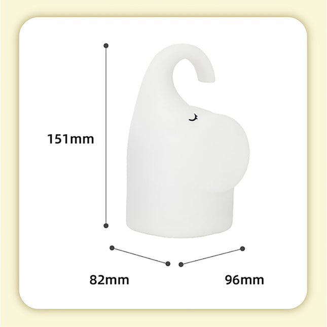 Elefant Nachttischlampe für Kinder Silikon