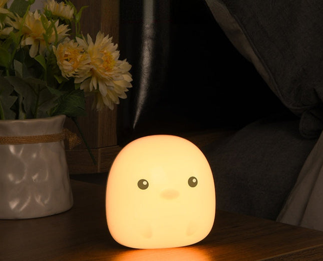 Kompaktes magnetisches Pinguin Nachtlicht für Kinder