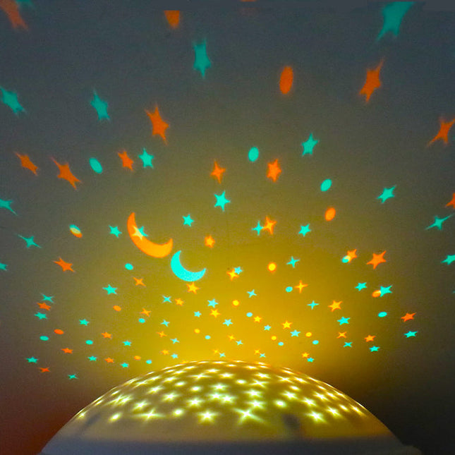 Plüscheule Nachtlicht mit Sternenprojektor