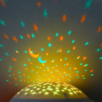 Plüschbär Nachtlicht mit Sternenprojektor