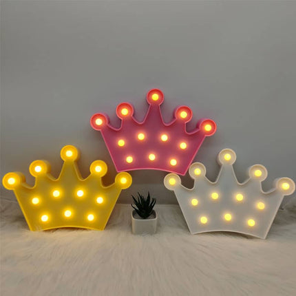 Krone LED Dekolampe für Kinderzimmer