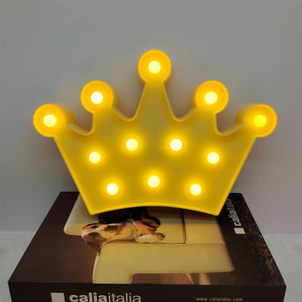 Krone LED Dekolampe für Kinderzimmer