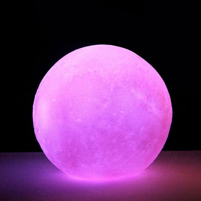 Mehrfarbige LED Mond Lampe Stimmungslicht