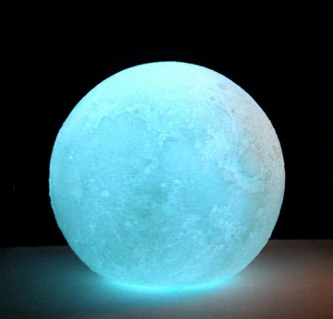 Mehrfarbige LED Mond Lampe Stimmungslicht