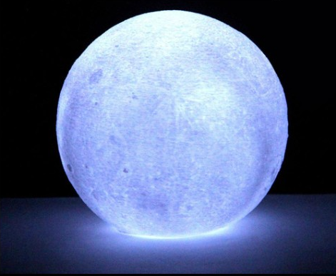 Mehrfarbige LED Mond Lampe Stimmungslicht