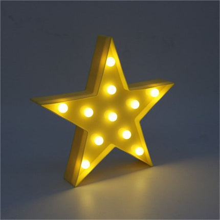 LED Dekolampe Stern für Kinderzimmer