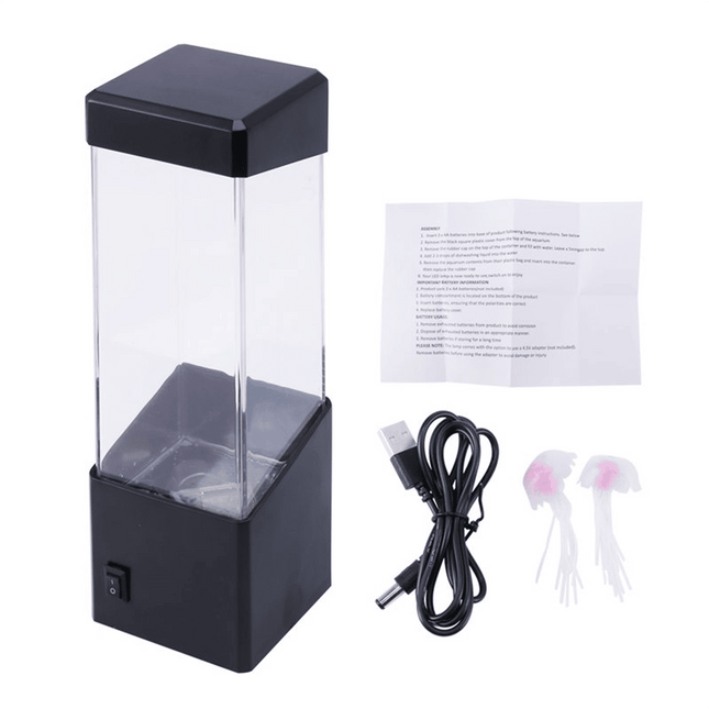 LED Quallen Lampe mit Farbwechsel