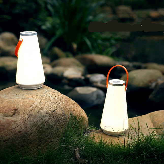 Tragbare LED Campinglampe mit Henkel