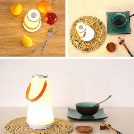 Tragbare LED Campinglampe mit Henkel